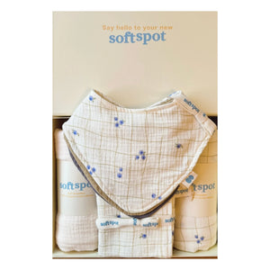 Soft Spot - Geburtsgeschenkset Blueberries