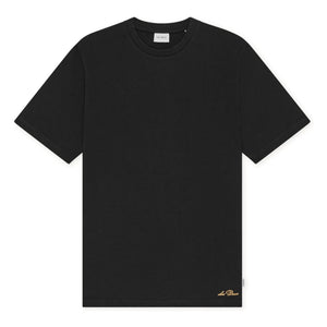 Les Deux - Plant T-Shirt | Blau Schwarz