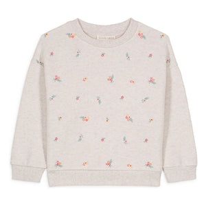 Louise Misha - Rosalia Sweatshirt aus Bio-Baumwolle | Heather Beige