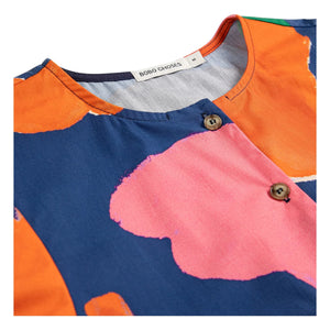 Bobo Choses - Blumenmuster Bluse aus Bio-Baumwolle | Rosa