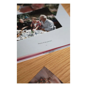 Specialday - Mein Erinnerungsalbum für Opa und Oma - EN | Sand