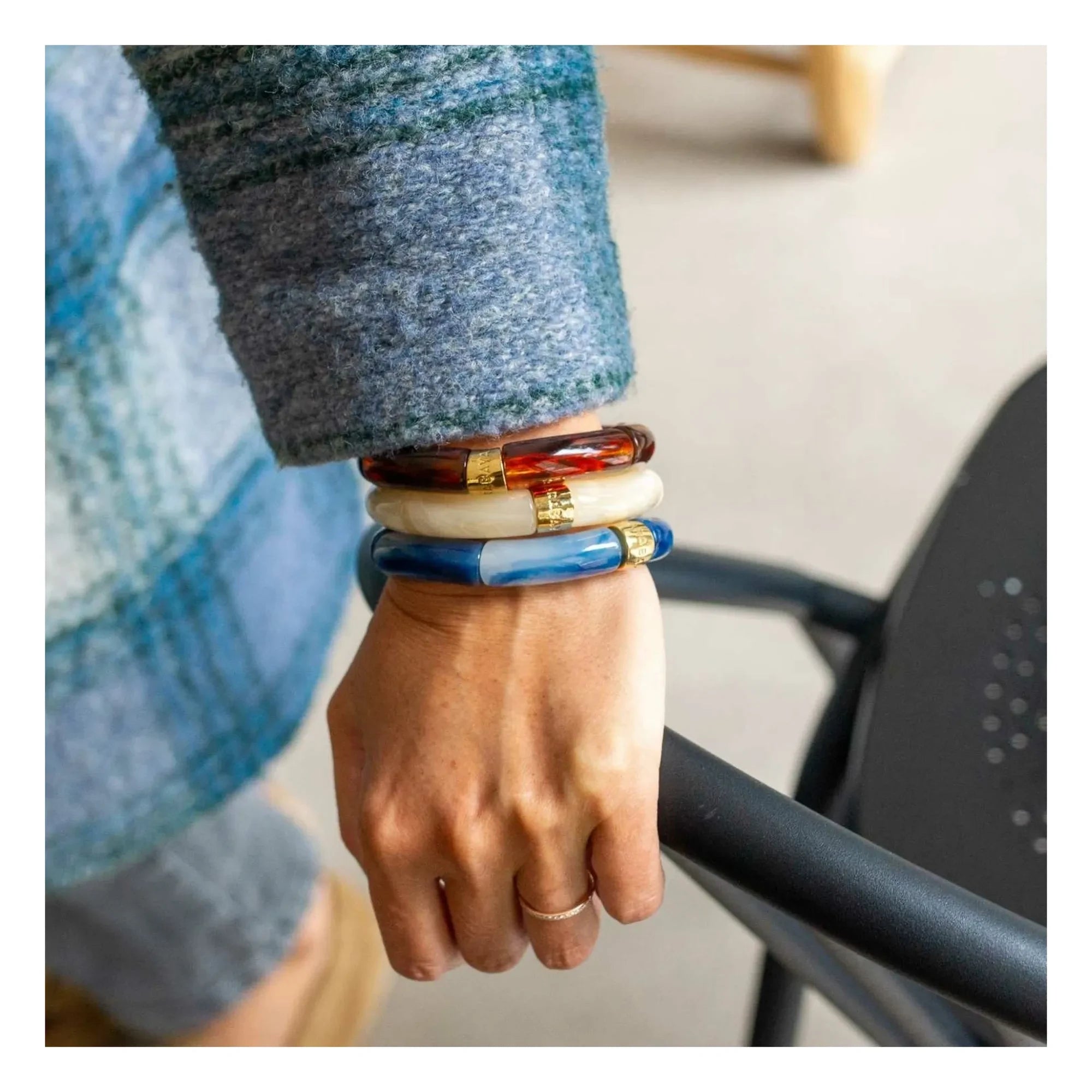 Parabaya - Igarape 2 Armband | Blau