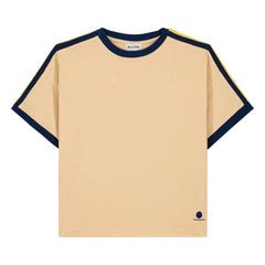 We Are Kids - Taylor Kontrast Bio-Baumwoll T-Shirt | Beige