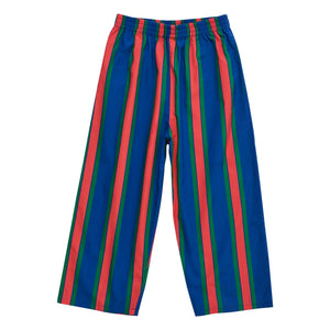 Maison Mangostan - Gestreifte Hose | Marineblau