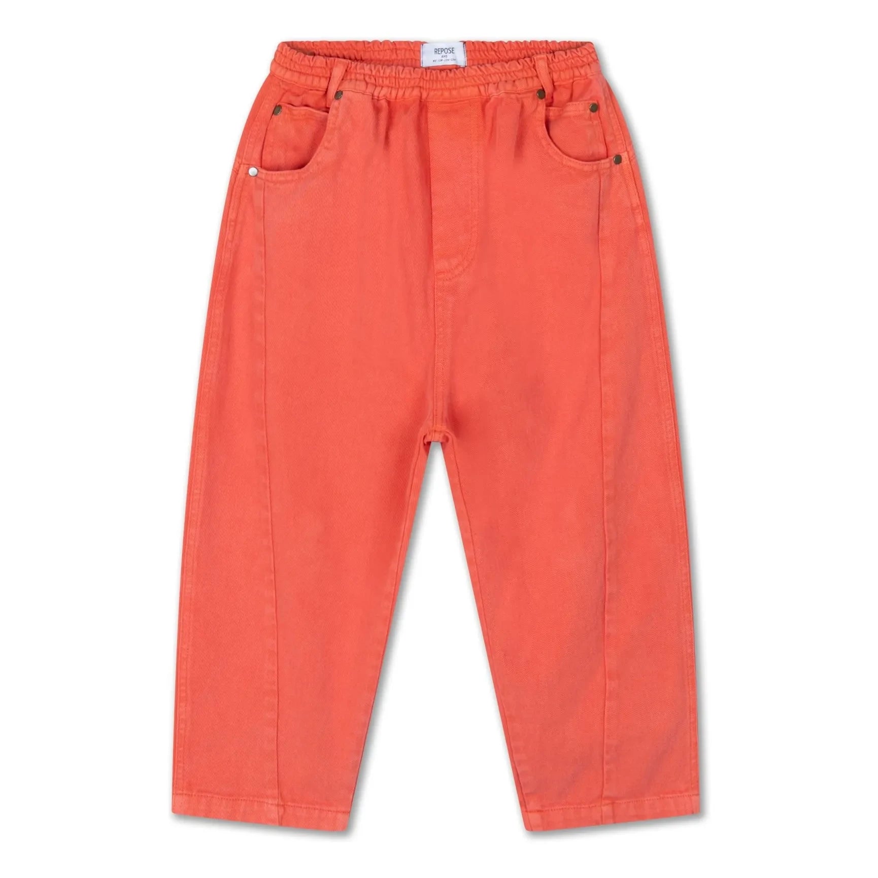 Repose AMS - Bio-Baumwoll-Ballonjeans | Rot