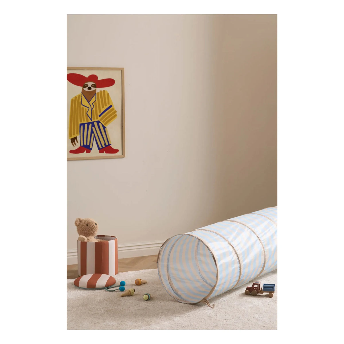 Kid's Concept - Gestreifter Tunnel