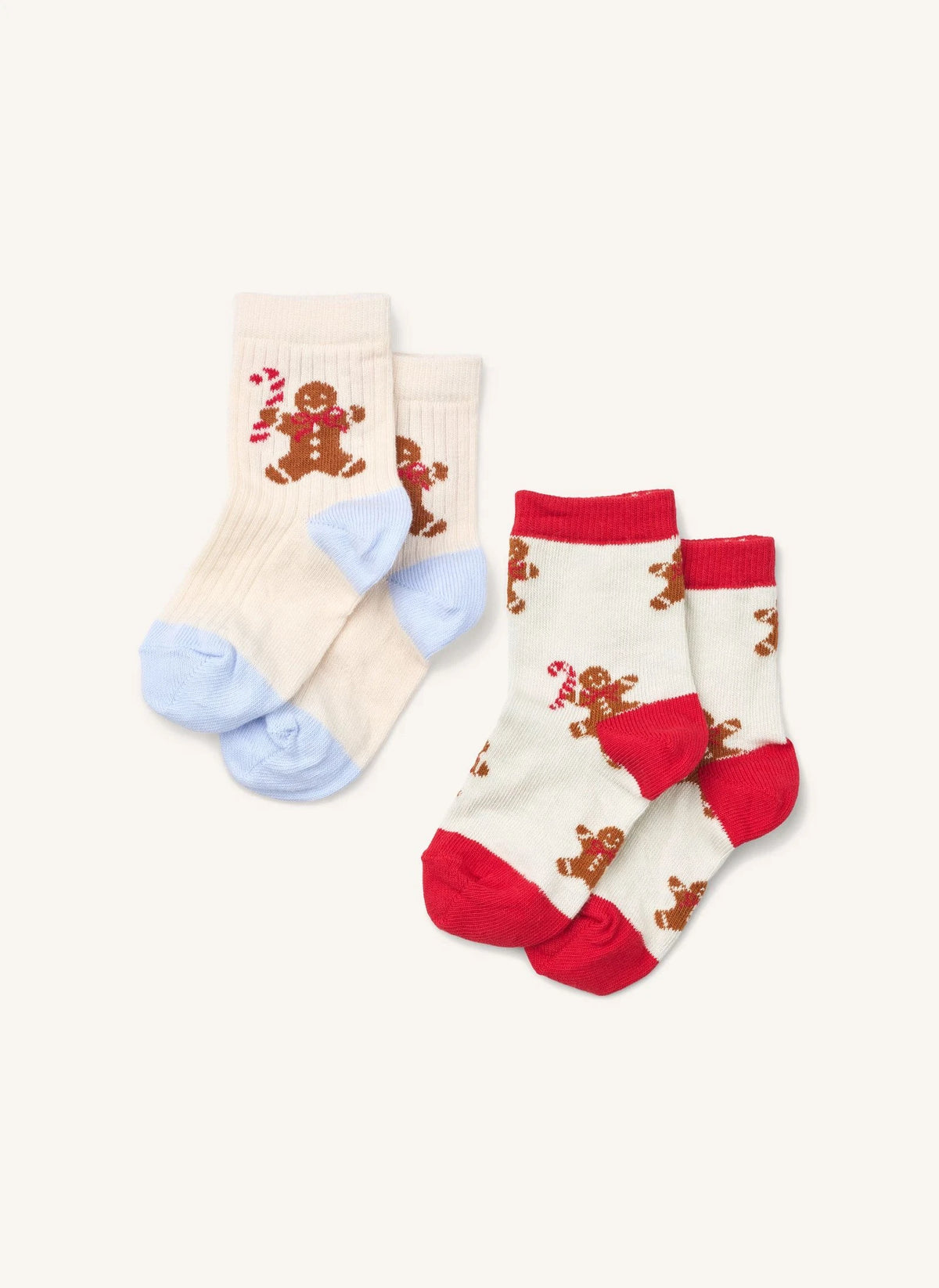 Flöss - 2 Paar Vilde-Socken | Creme