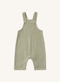 Studio Bohème - Homer Organische Baumwolle Samt Overalls | Salbei