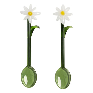 &Klevering - Löffel Flora - 2er Set | Weiß