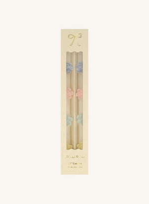 Meri Meri - Blumenkerzen - 2er-Set | Pastell