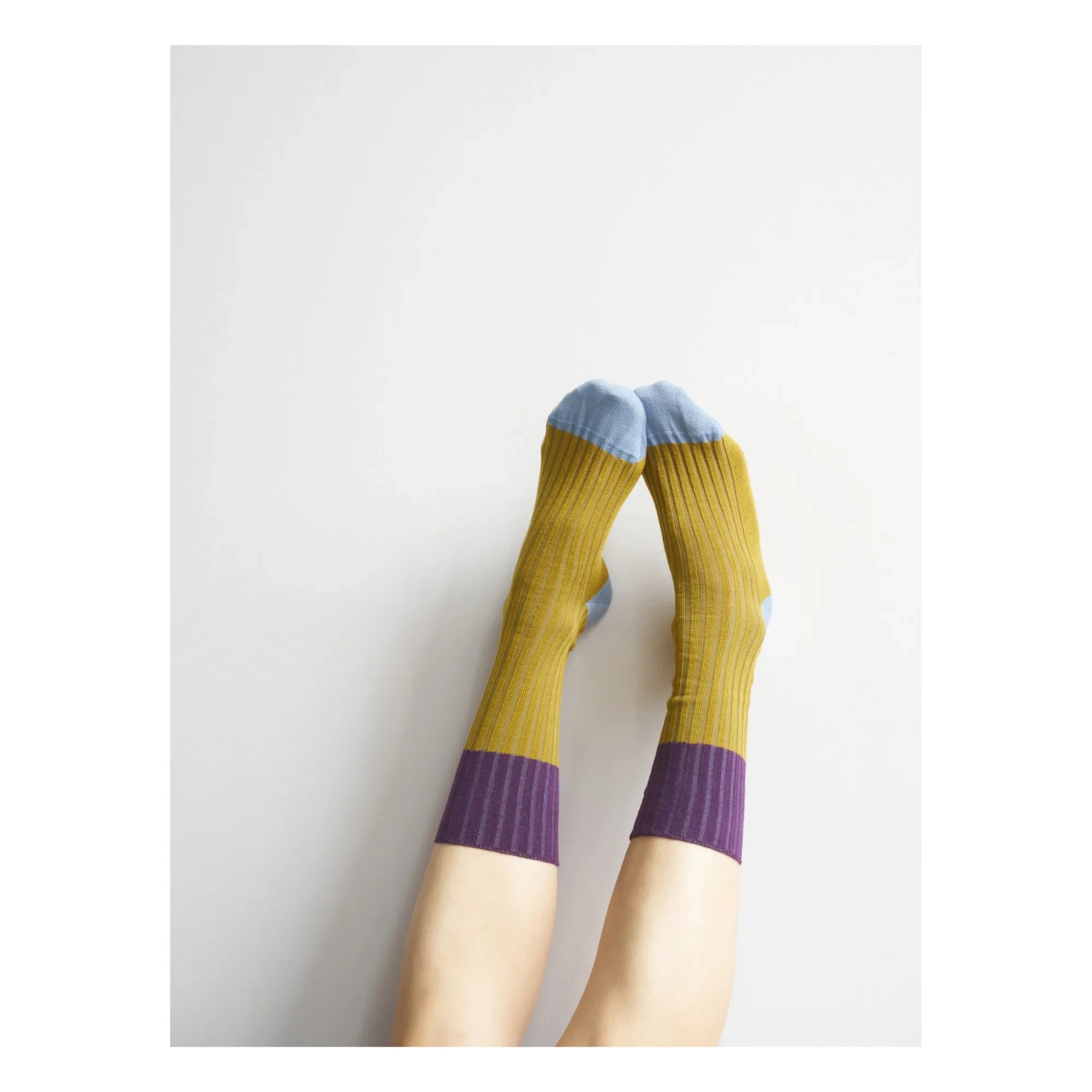 Das Sahnehäubchen - Yvette Socken | Khaki