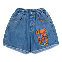 Jelly Mallow - Kurze Jeans Our Recipe | Blau