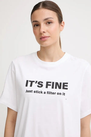 Victoria Beckham Damen-Baumwoll-T-Shirt