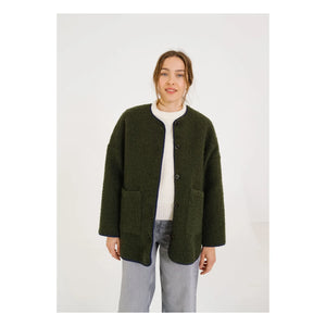 Sacrécoeur - Bari Greenlake Reine Wolljacke | Grün