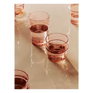 Ferm Living - Boya Gläser - 2er Set | Himbeere