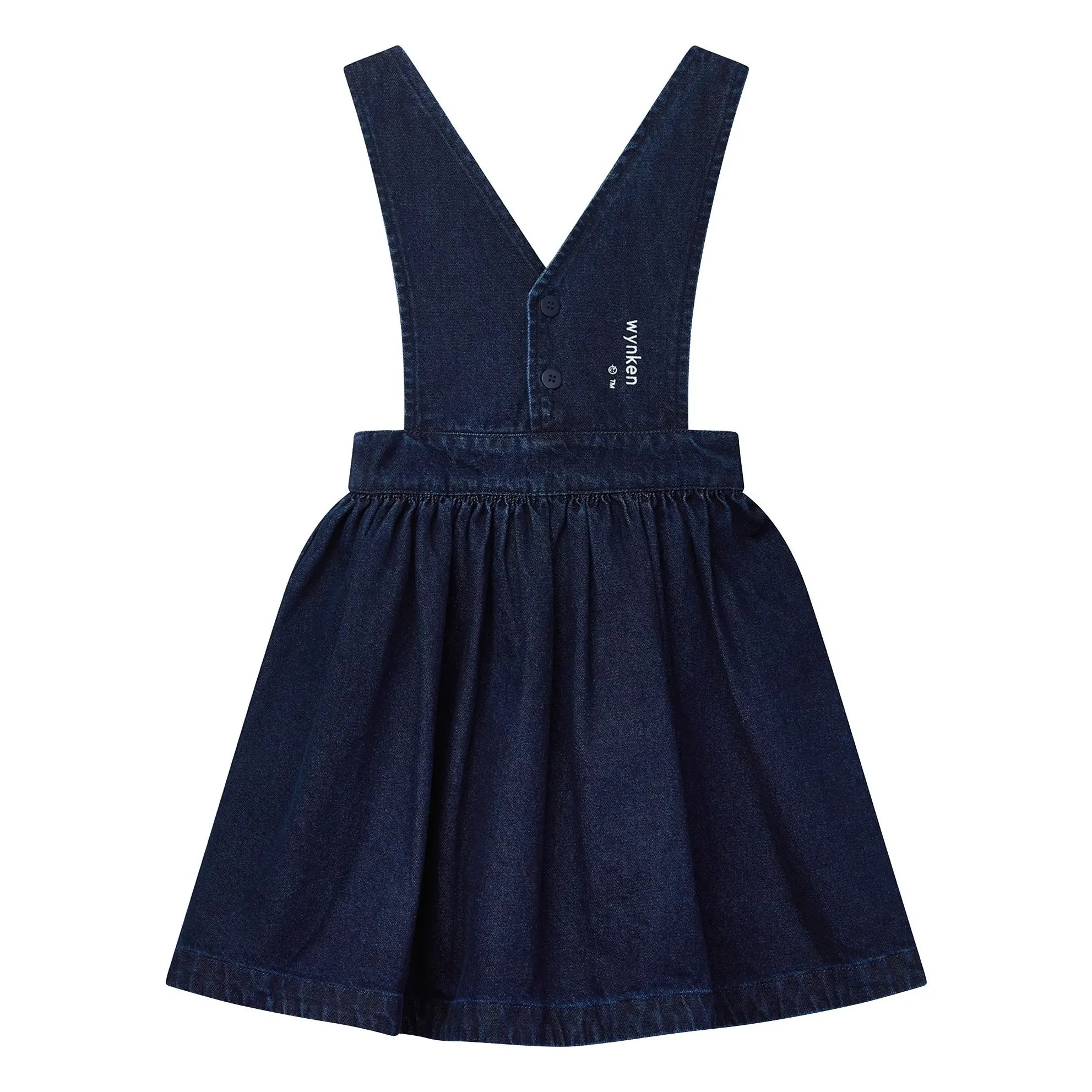 Wynken - Annka Latzkleid aus Denim | Jeansblau