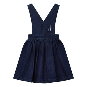Wynken - Annka Latzkleid aus Denim | Jeansblau