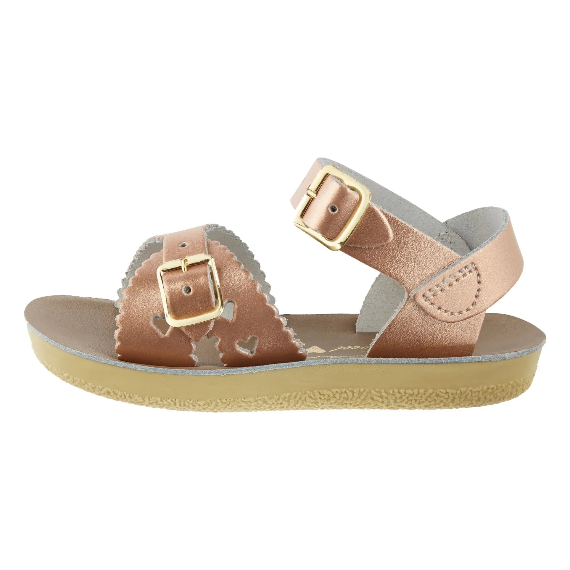 Salt-Water - Sweetheart Wasserdichte Ledersandalen | Roségold