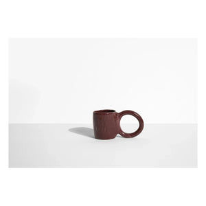 Kleine Fritteuse - Donut Tasse - Pia Chevalier | Burgund