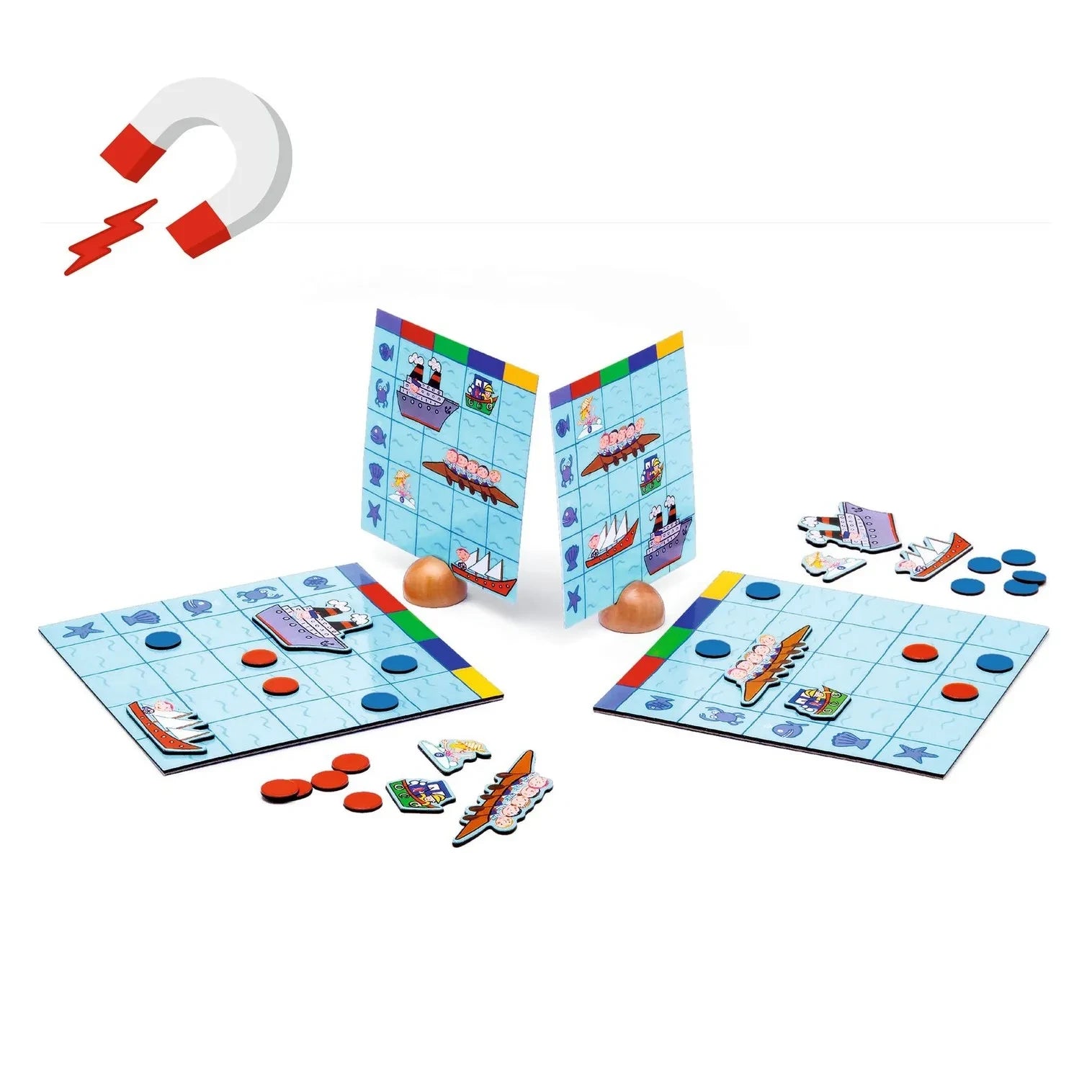 Djeco - Naviplouf Schiffeversenken-Spiel