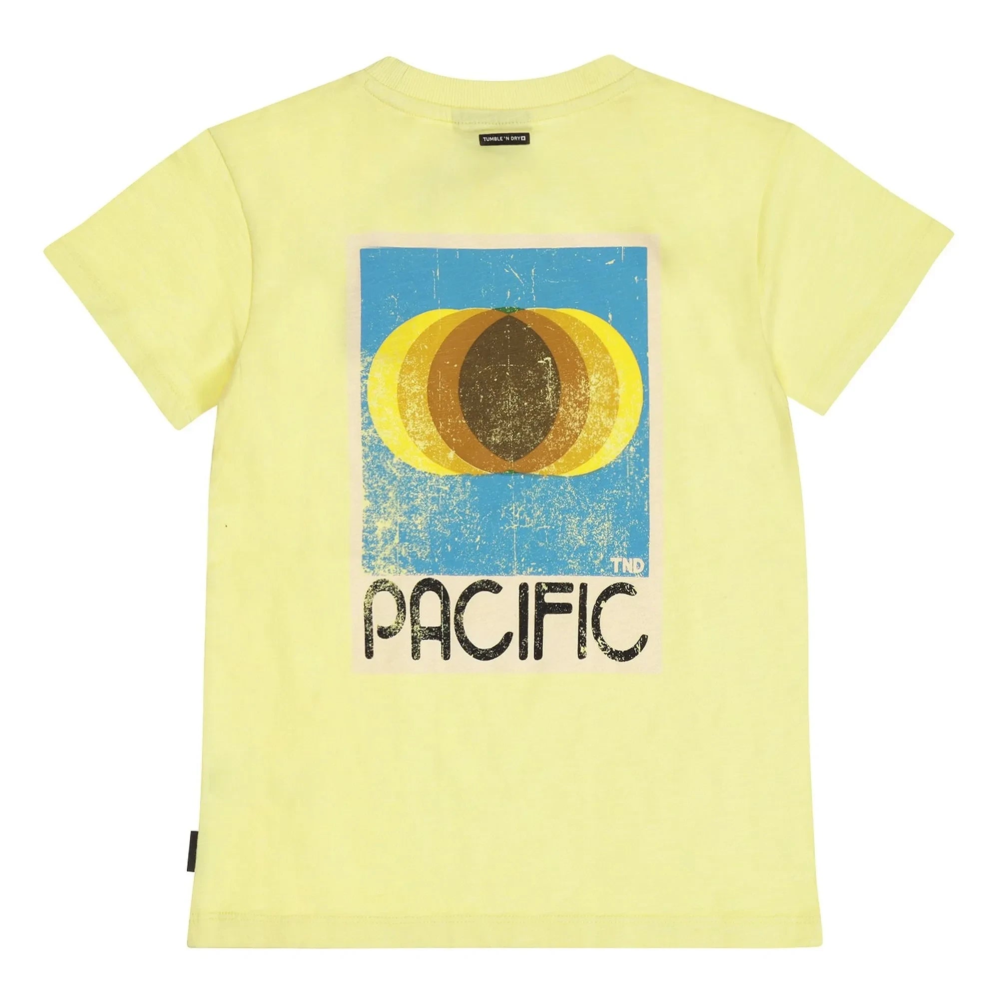Tumble N'Dry – Reef Soleil T-Shirt aus Bio-Baumwolle | Gelb