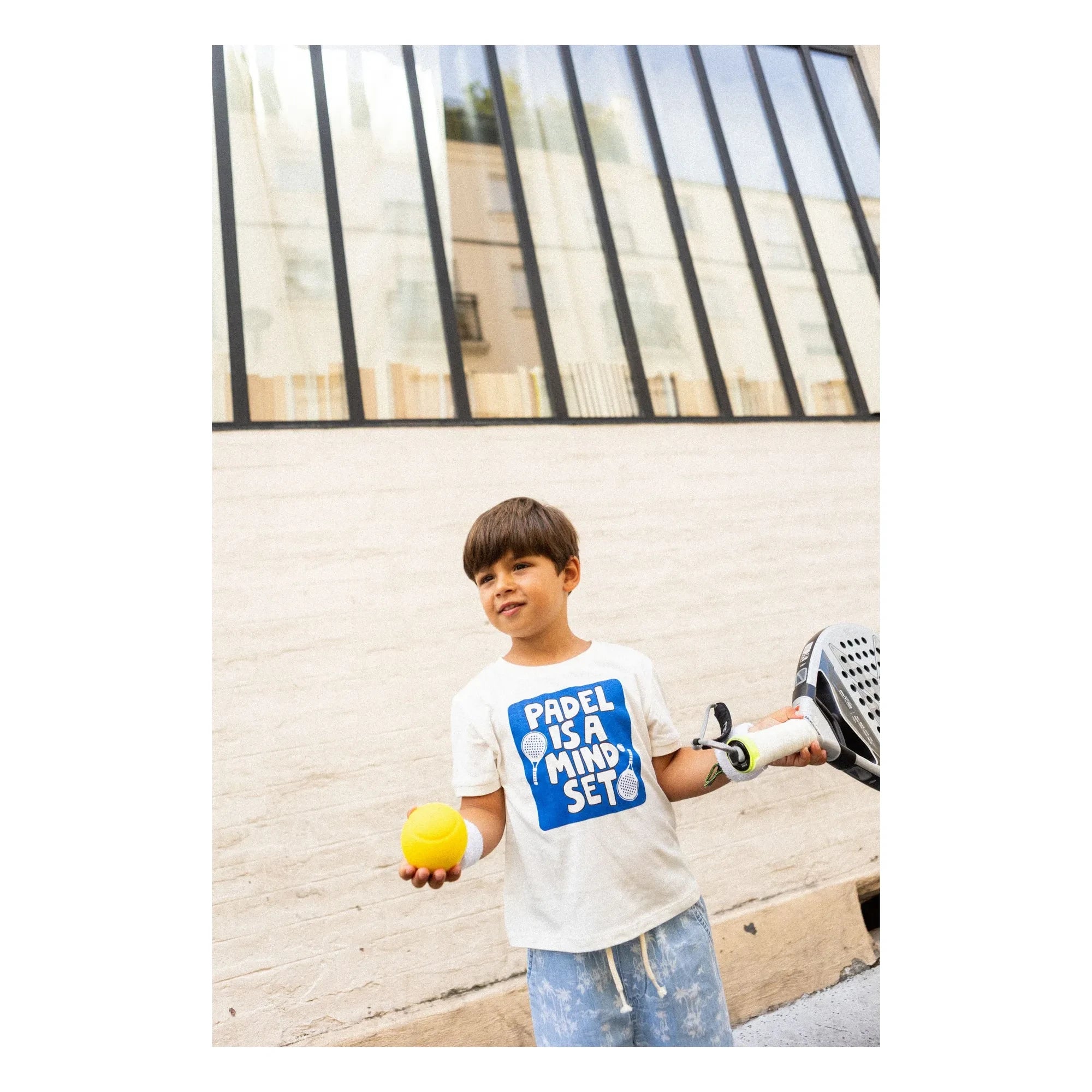 Louis Louise - Tom Padel T-Shirt | Weiß