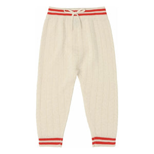 FUB - Zickzack Merinowollhose | Ecru