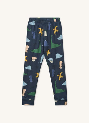 Liewood - Wilhelm Dinosaurier Organische Baumwolle Pyjama | Dunkelblau