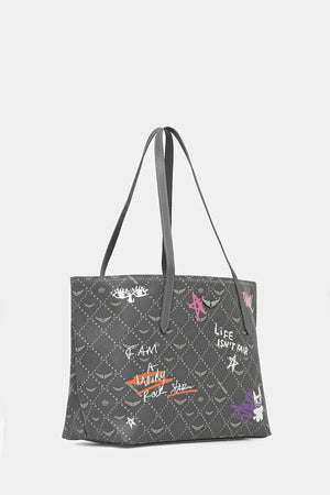 Zadig&Voltaire Kadın Sahte Deri Alışveriş Çantası Z SHOPPER MONOGRAM TAG