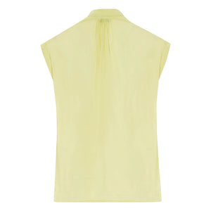 Forte Forte - Bluse aus Baumwoll- und Seidenvoile | Gelb
