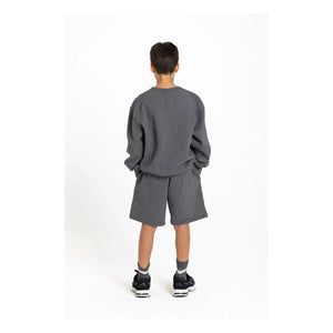Smallable Kid - Webtminster Organik Pamuk Şort | Heather grey