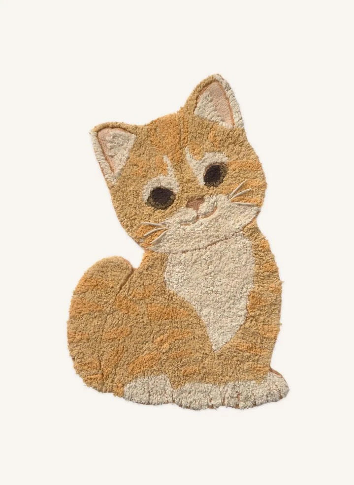 Lorena Canals - Ginger Katzenteppich | Orange