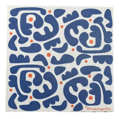 Bloomingville - Eviaya Servietten - 20er Set | Blau