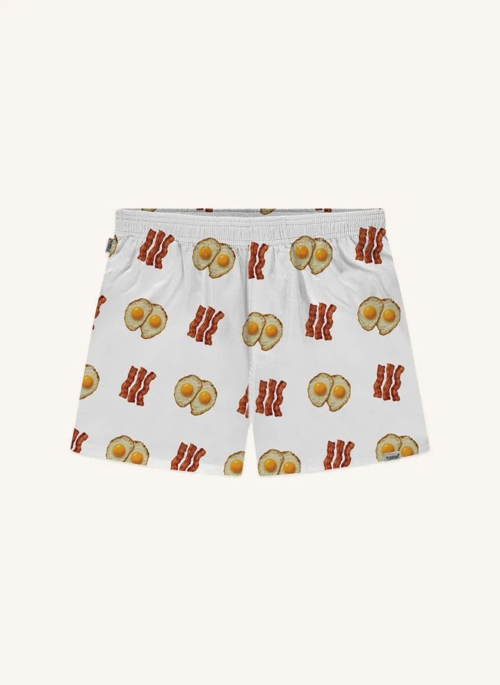 Pockies - Frühstücks-Boxershorts | Weiß