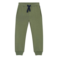 Petit Bateau - Joggerhose aus Fleece | Khaki