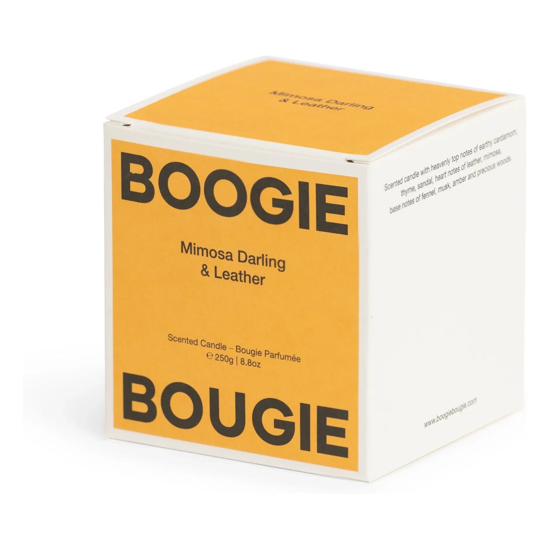 Boogie Bougie - Darling & Leather Mimosa Kerze