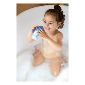 Quut - Squeezi Hippo Badewannenspielzeug | Blau