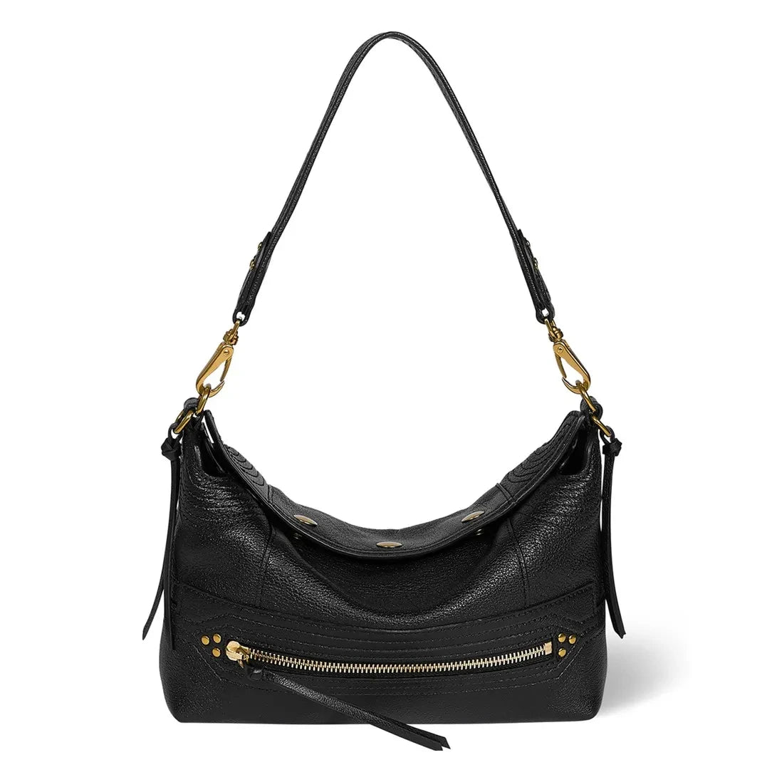 Jérôme Dreyfuss - Lucky Hobo Small Bag Buffalo | Siyah