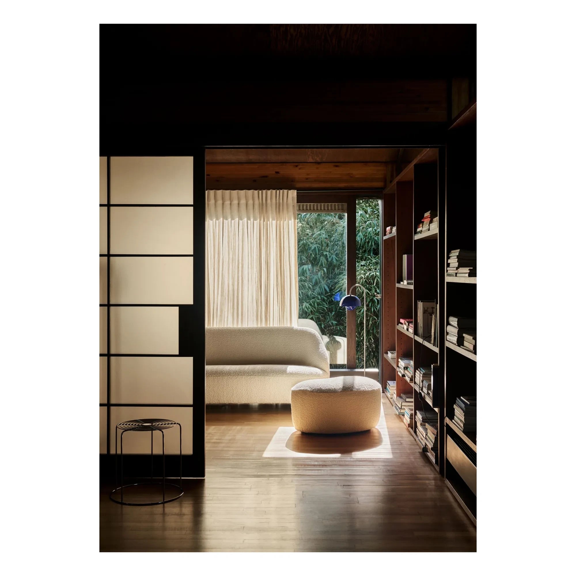 & Tradition - Flowerpot VP12 Stehleuchte, Verner Panton | Kobalt