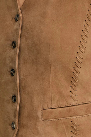 Weekend Max Mara Damen Wildlederweste VETUSTA