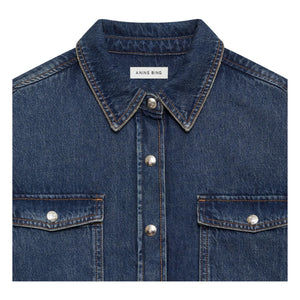 Anine Bing - Paxton Denim Hemd | Blau