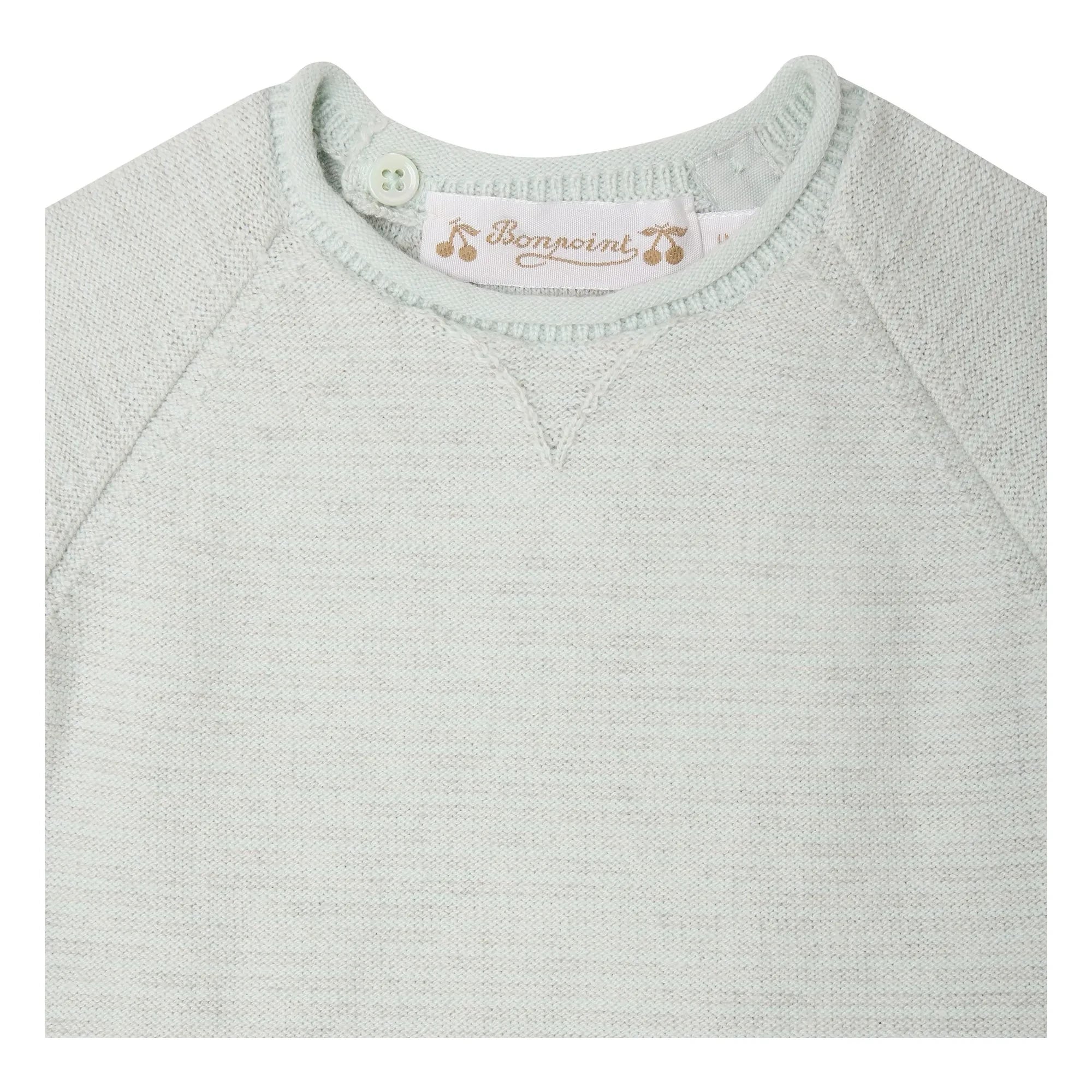 Bonpoint - Bio-Baumwoll Loan T-Shirt und Leggings Set | Grau