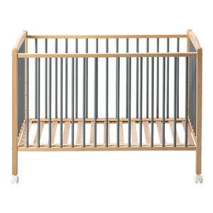 Combelle - Arthur Babybett 60 x 120 cm | Grau-Blau