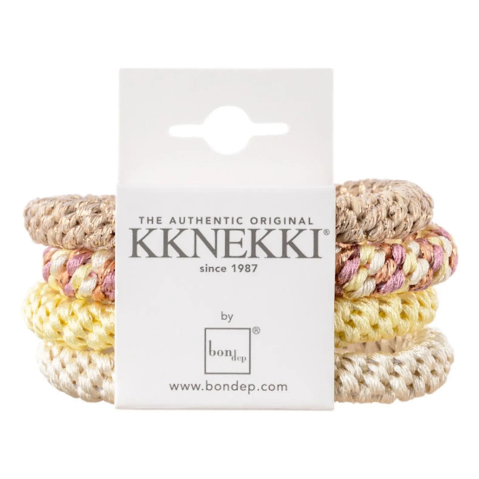 Bon Dep – 4-teiliges Kknekki 16 Haarspangen-Set | Beige