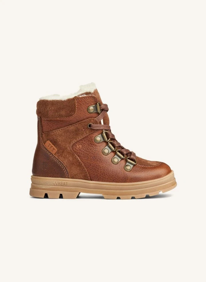 Wheat - Toni Hiker Tex Leder/Veloursleder Stiefel | Braun