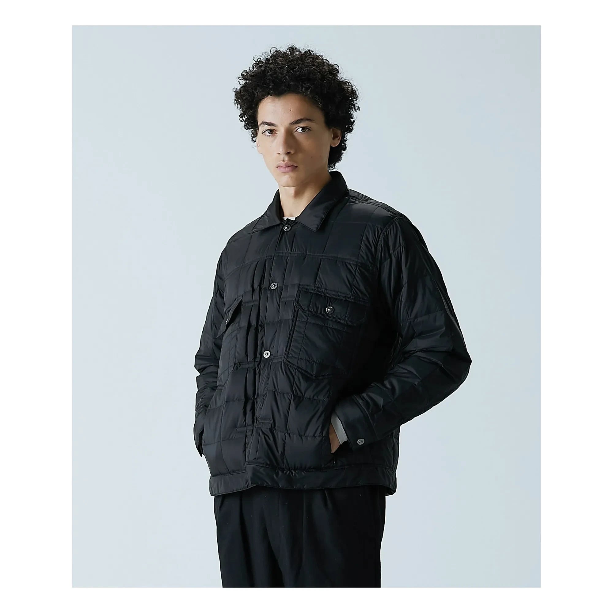 Taion - Unisex Puffer Arbeitsjacke | Schwarz
