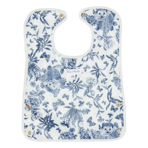 Tartine et Chocolat - Toile de Jouy Lätzchen | Marineblau