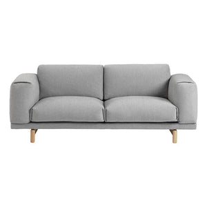 Muuto – Rest 2-Sitzer-Sofa | Hellgrau