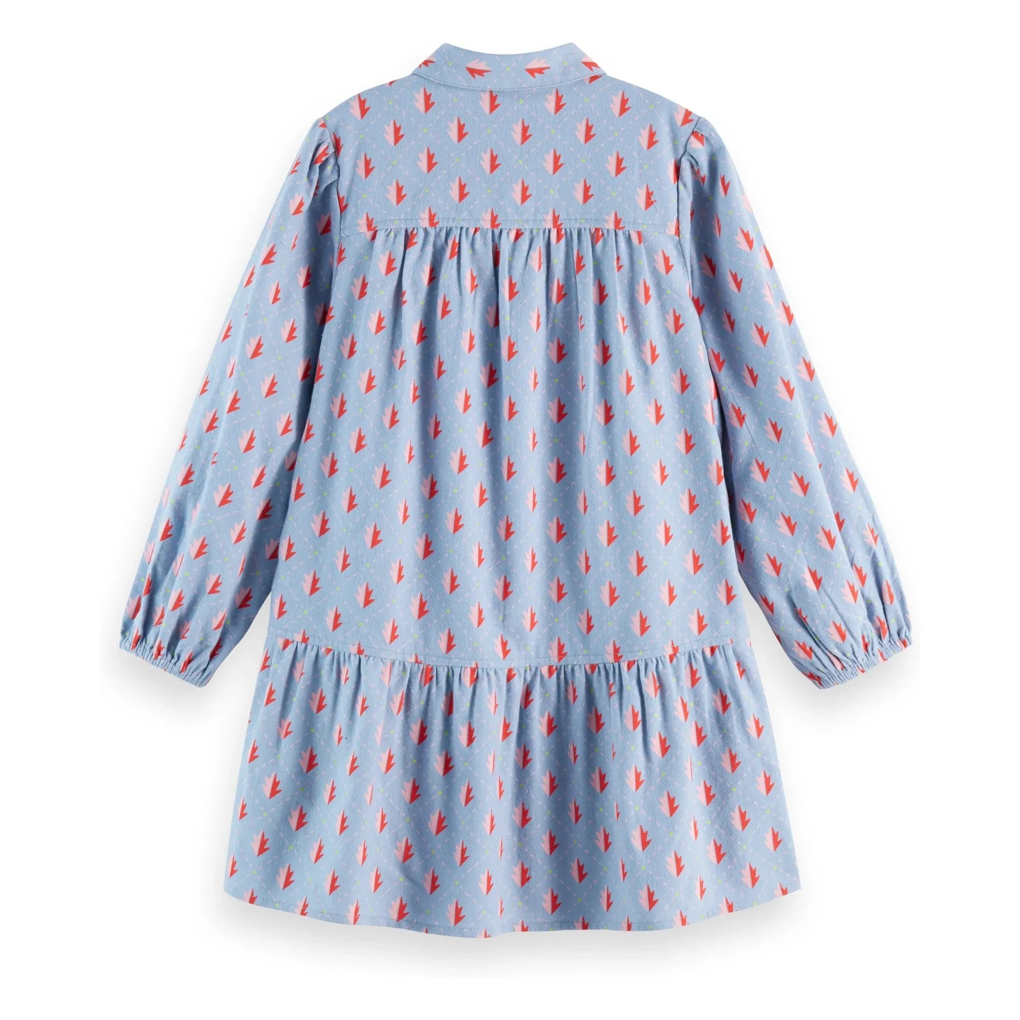 Scotch & Soda - Blaues Flanellkleid