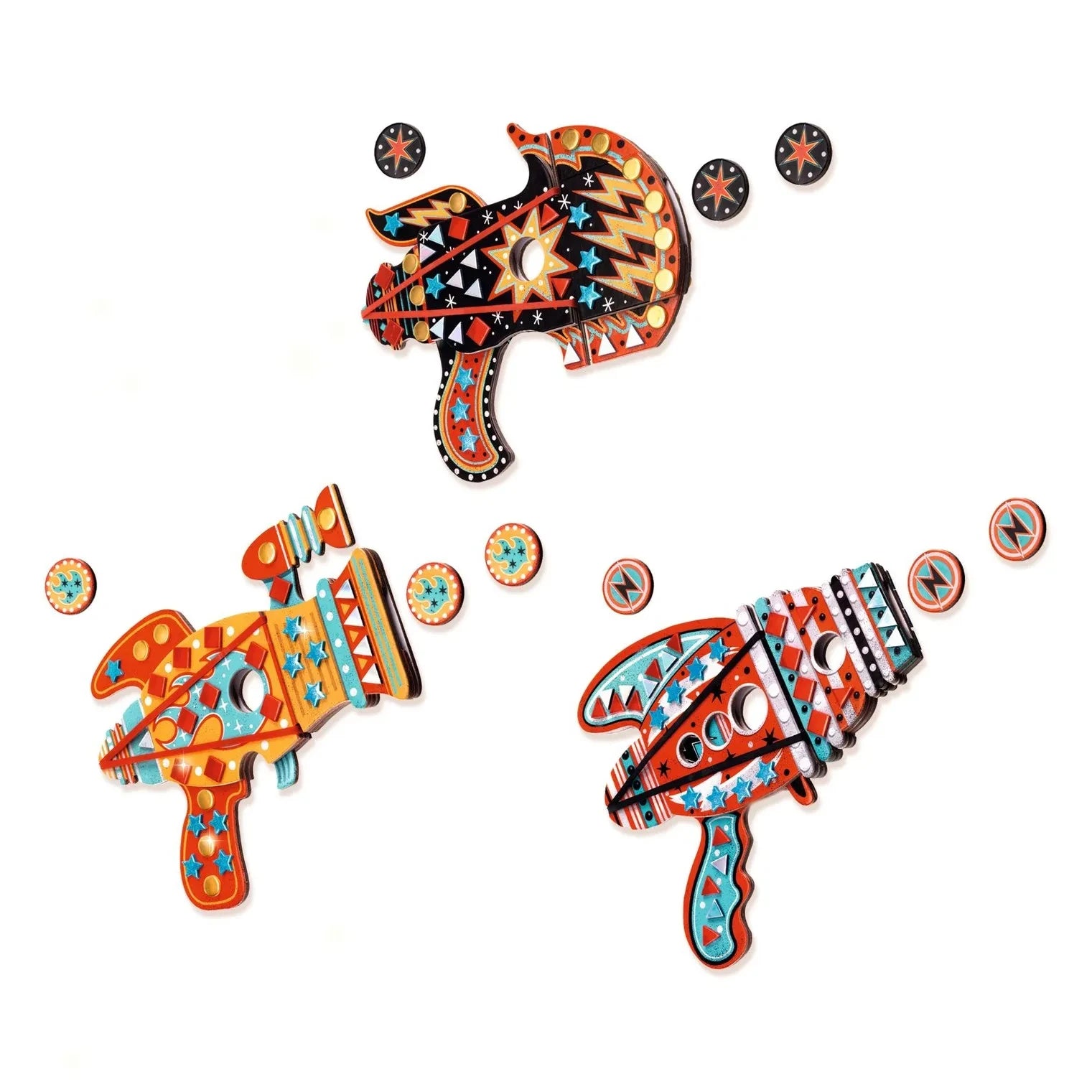 Djeco - DIY-Bastelset - Cosmic Launchers